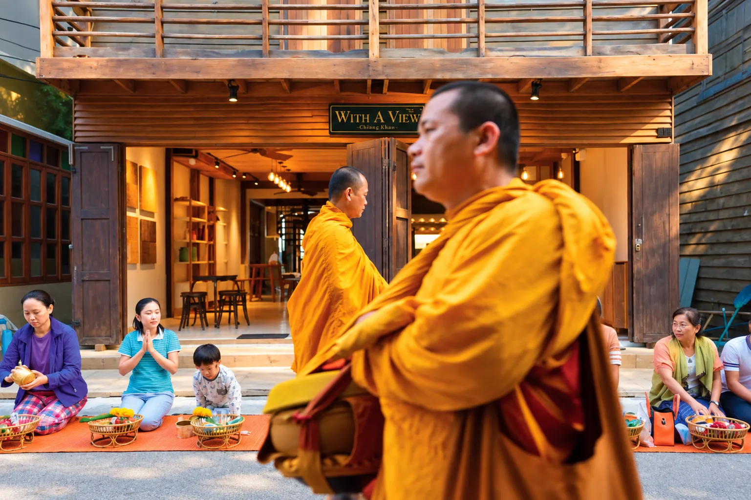 บรรยากาศของที่พัก